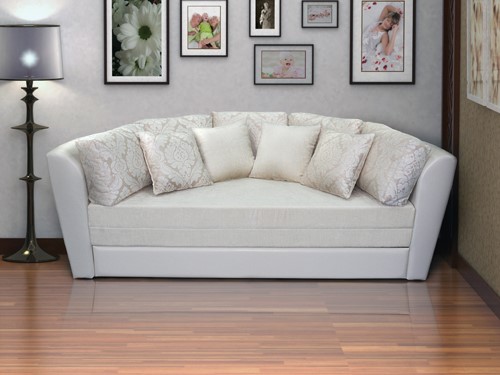 Круглый диван-кровать Смайл во Владимире - изображение