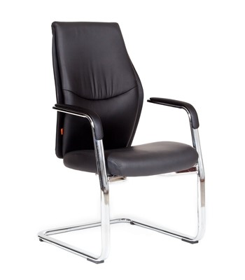 Кресло CHAIRMAN Vista V Экокожа премиум черная в Коврове - изображение